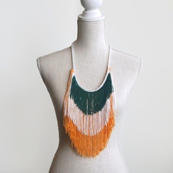 Grace & Lace Jewelry - Grace and Lace Fringe Necklace